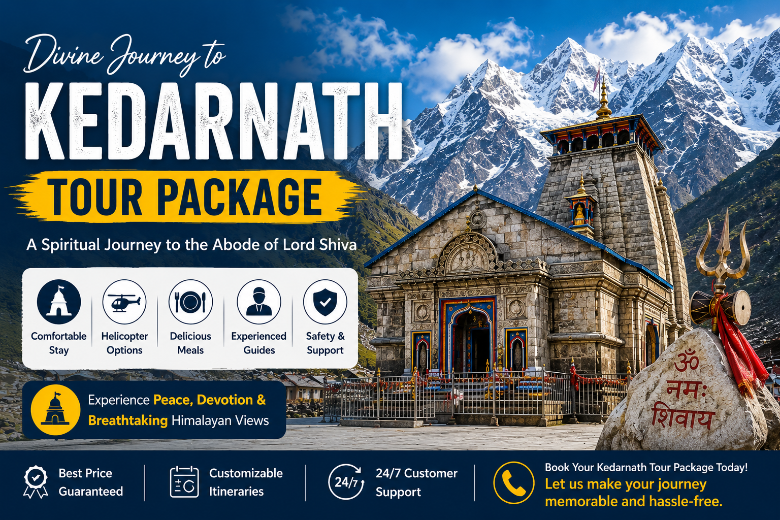 Kedarnath Tour Package – A Complete Travel Guide for a Divine Himalayan Journey
