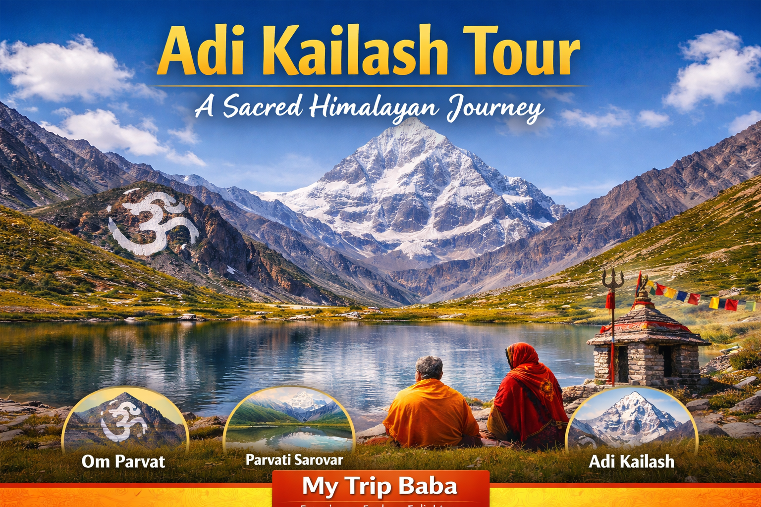 Adi Kailash Tour 2026 – Route, Cost, Best Time | My Trip Baba