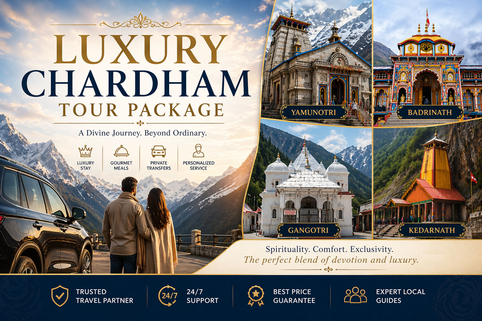 Experience Divine Comfort with a Premium Spiritual Journey