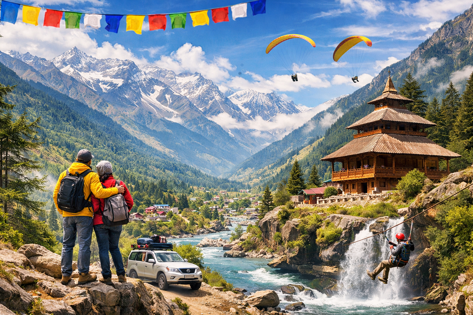 Kullu Manali Tour Package from Mumbai | My Trip Baba