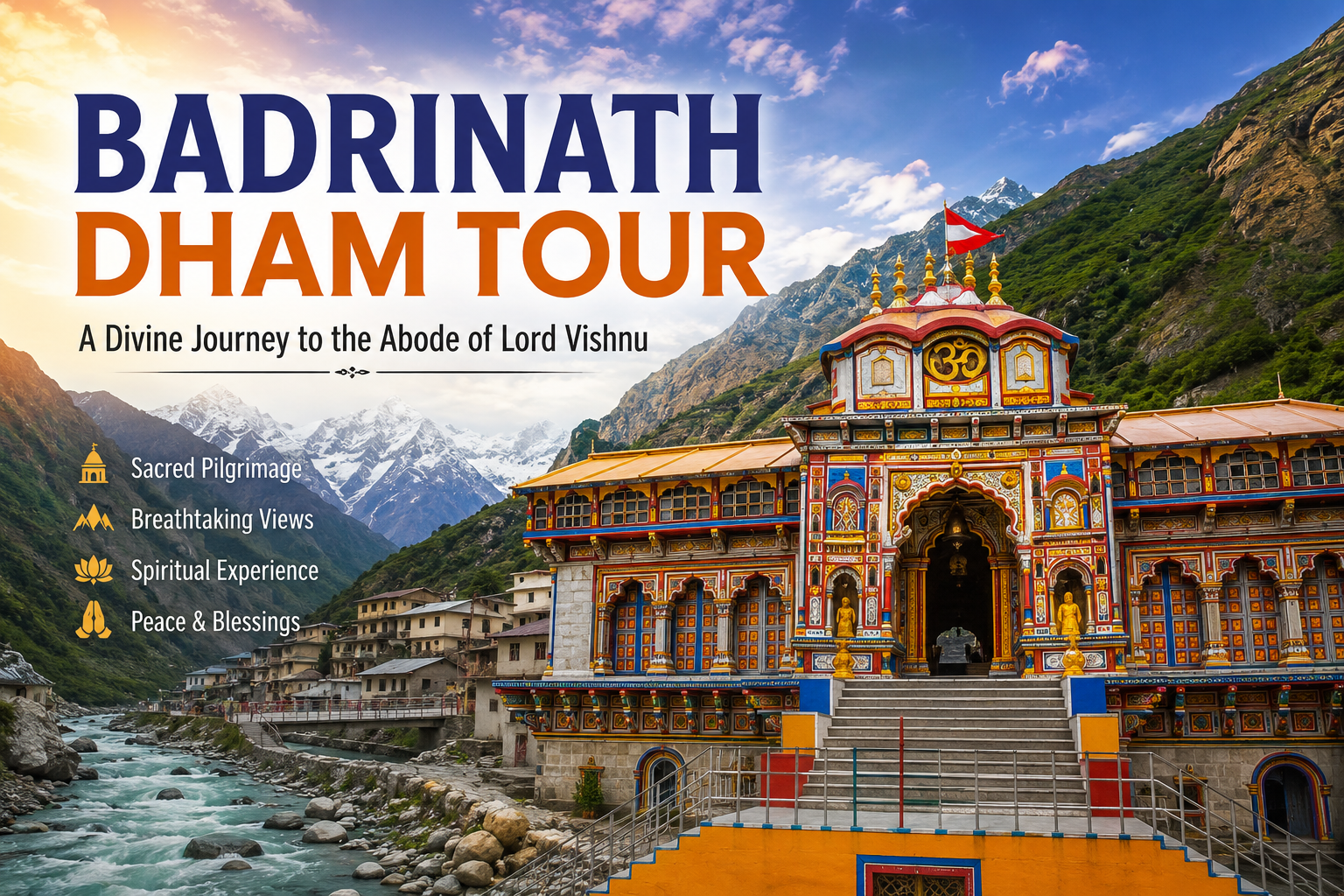 Badrinath Dham Tour Packages 2026 | Affordable Yatra by My Trip Baba