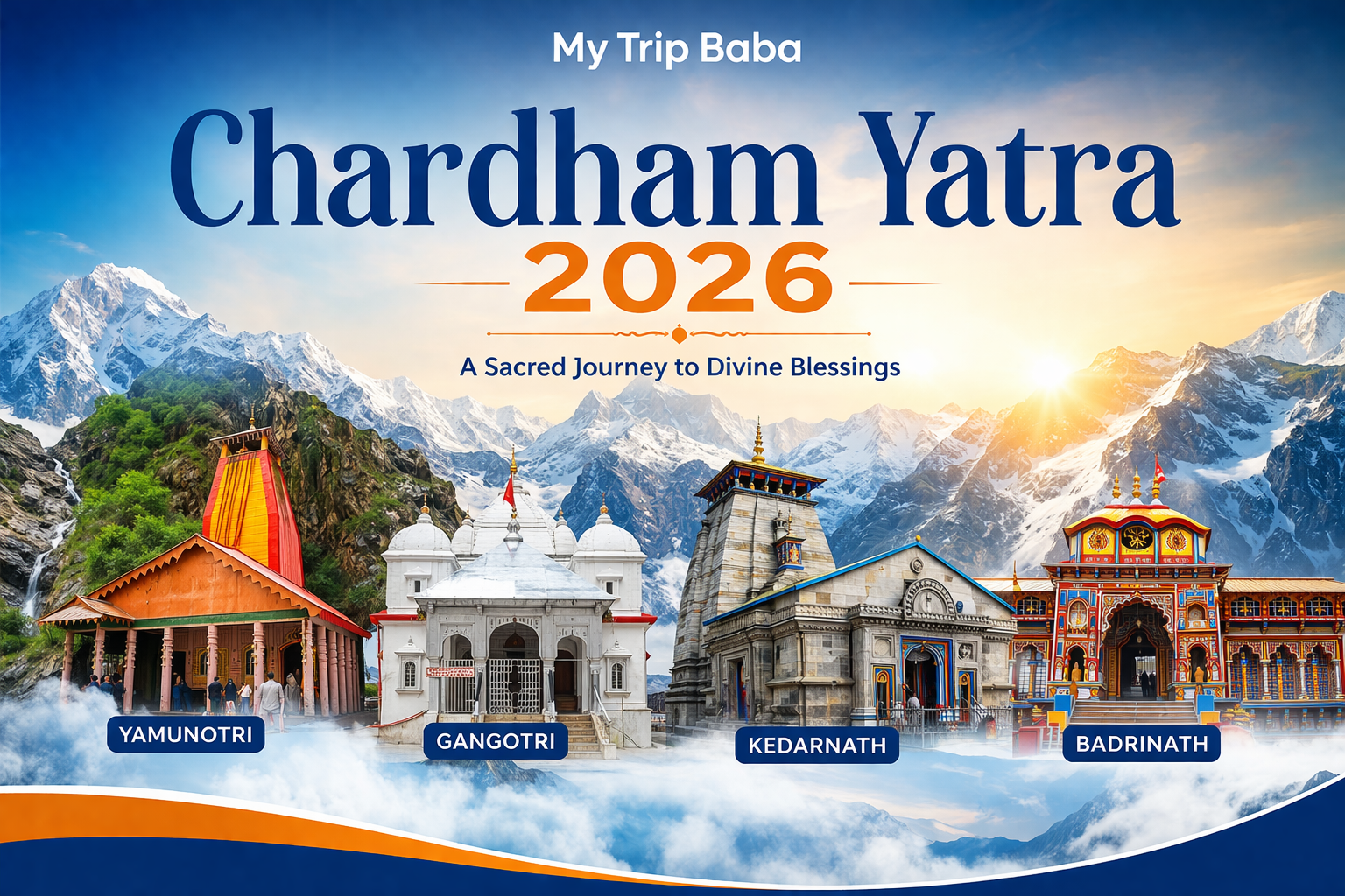 Chardham Yatra 2026 – A Complete Spiritual Journey Guide by My Trip Baba