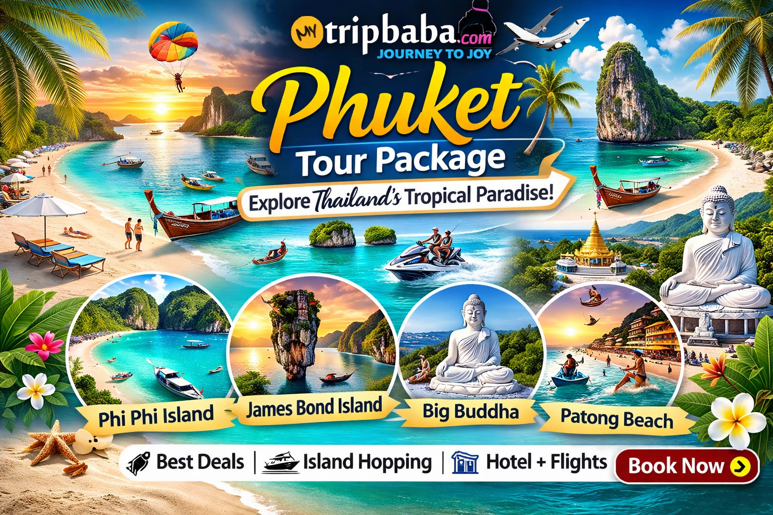 Phuket Tour Package | Best Thailand Deals with Mytrip BABA