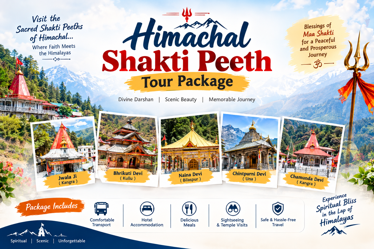 Himachal Shakti Peeth Tour Package