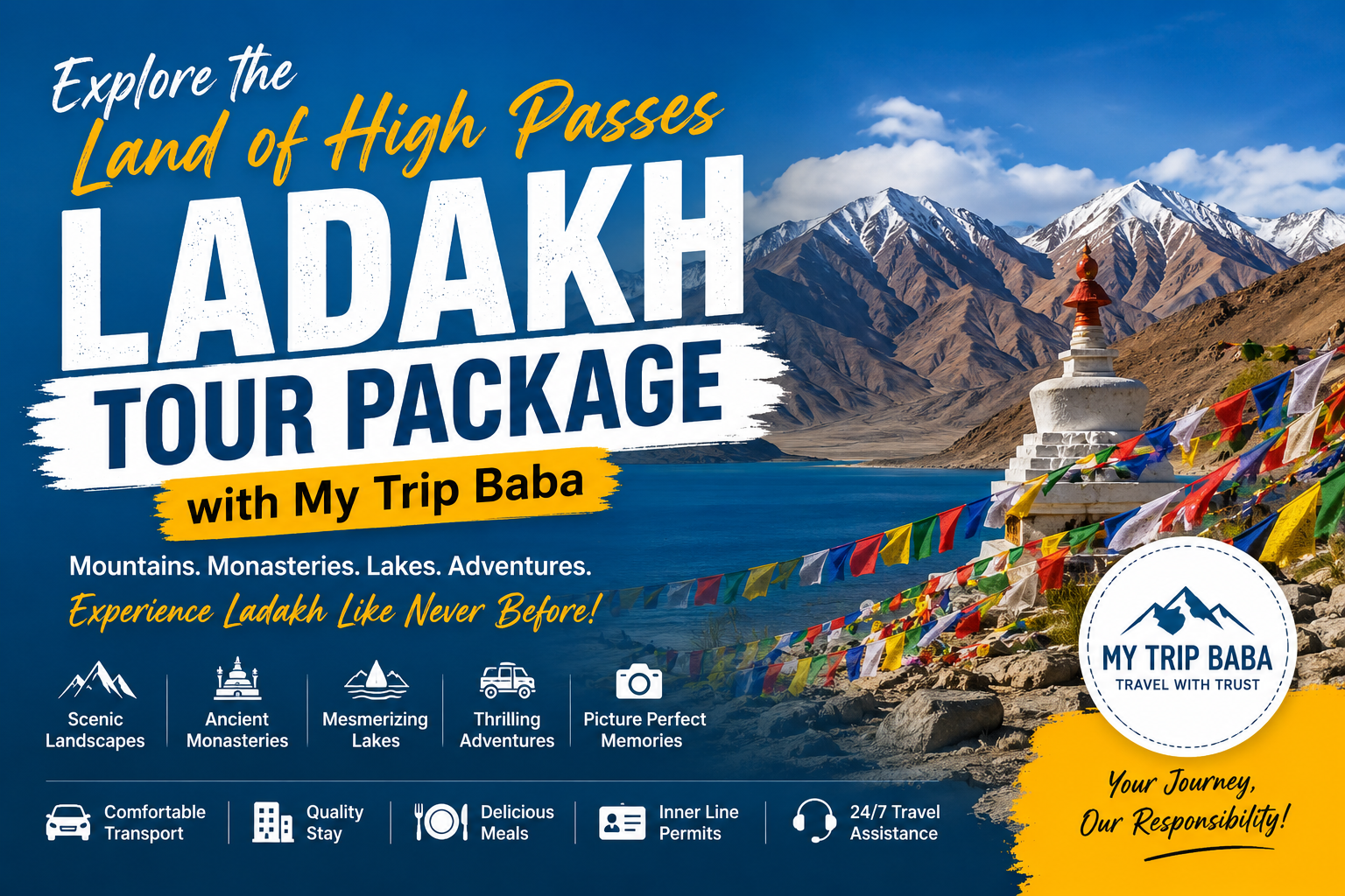 Ladakh Tour Package | Best Leh Ladakh Tour Packages – My Trip Baba