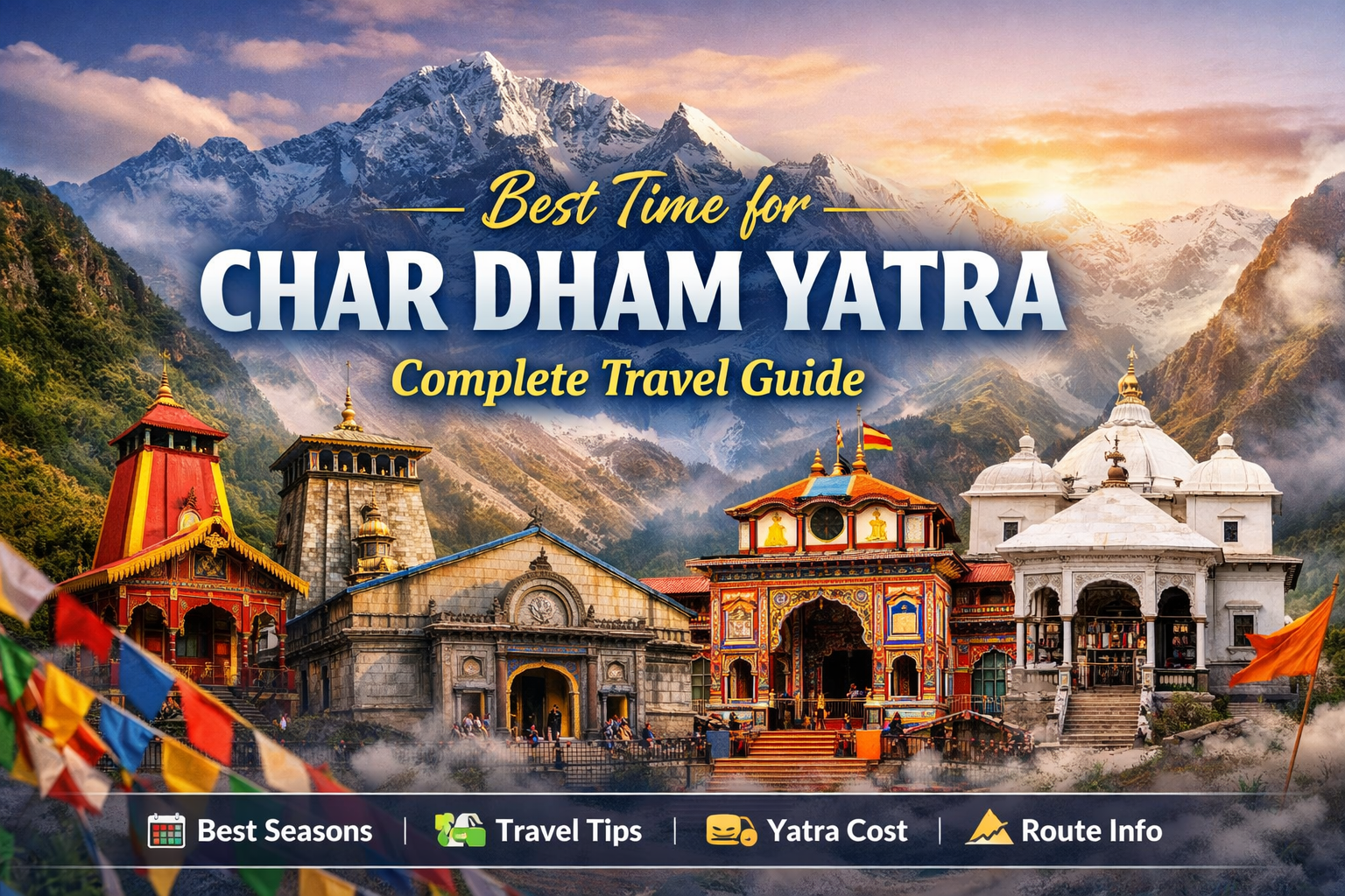 Char Dham Tour Package from Delhi | My Trip Baba
