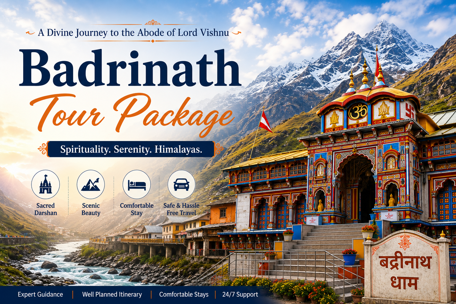 Badrinath Tour Package with My Trip Baba – A Complete Himalayan Pilgrimage Experience