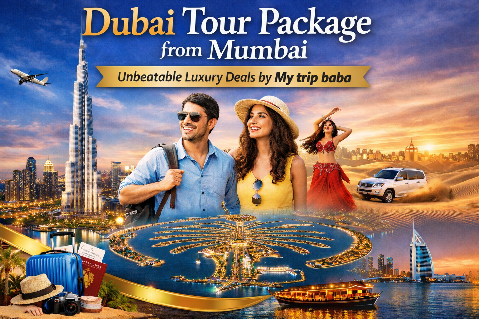 Dubai Tour Package from Mumbai | Best Deals by My trip baba
