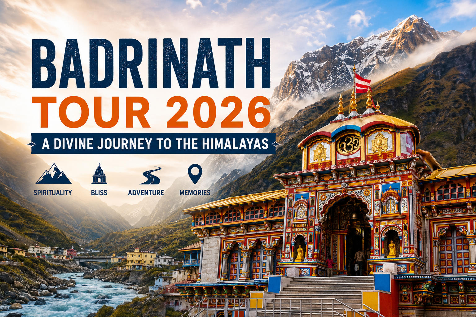 Badrinath Tour 2026 Packages | Affordable Char Dham Trip – My Trip Baba