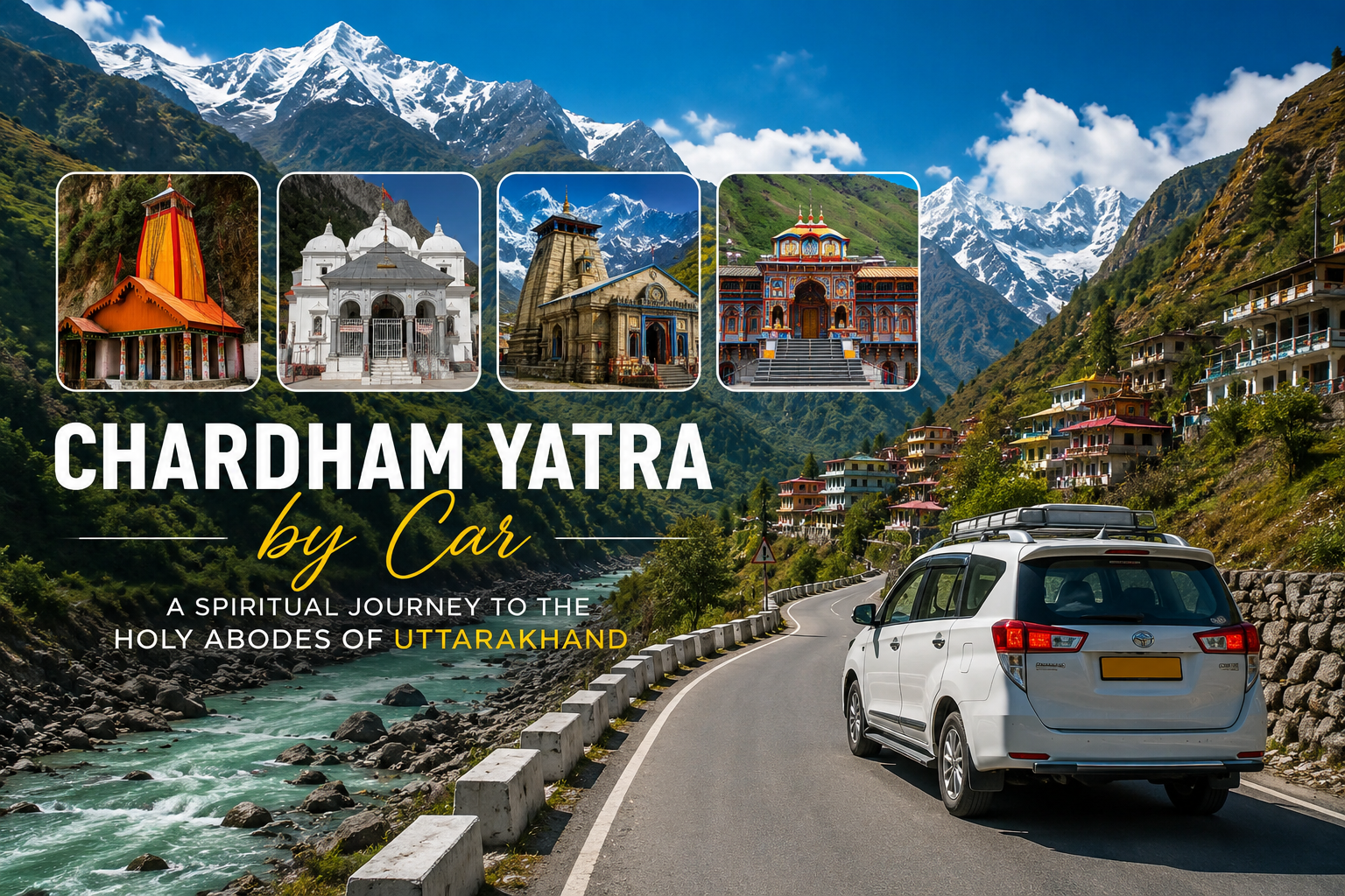 Chardham Yatra by Car Package 2026 | Comfortable Road Trip with My Trip Baba