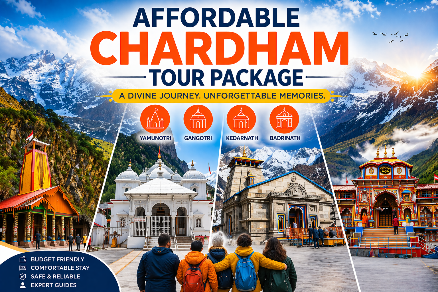Affordable Chardham Tour Package – A Complete Guide for a Divine Journey