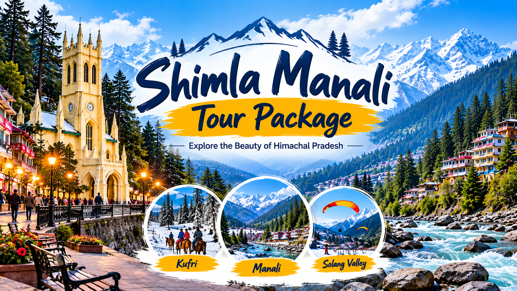 Shimla Manali Tour Package | My Trip Baba